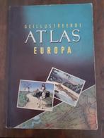 Geillustreerde atlas Europa uit 1954, Boeken, Atlassen en Landkaarten, Gelezen, 1800 tot 2000, Europa Overig, Ophalen of Verzenden