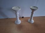 kandelaar 2x, Huis en Inrichting, Woonaccessoires | Kandelaars en Kaarsen, Ophalen of Verzenden, Zo goed als nieuw, Hout, Kandelaar