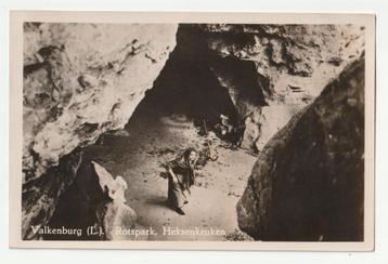 Valkenburg Rotspark Heksenkeuken oude ansichtkaart 1949 beschikbaar voor biedingen