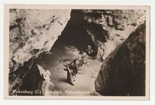 Valkenburg Rotspark Heksenkeuken oude ansichtkaart 1949, Verzamelen, Ansichtkaarten | Nederland, Gelopen, Limburg, 1940 tot 1960