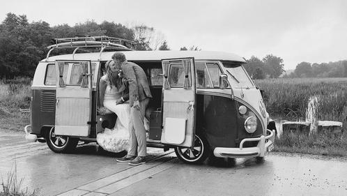 Te huur prachtige Volkswagen t1 trouw bus auto oldtimer gala, Diensten en Vakmensen, Verhuur | Auto en Motor, Trouwauto, Met chauffeur
