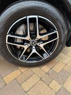 Orginele Mercedes glc AMG breedset  235/55R19 , 255/50 R19, Gebruikt, 255 mm, Banden en Velgen, Personenwagen