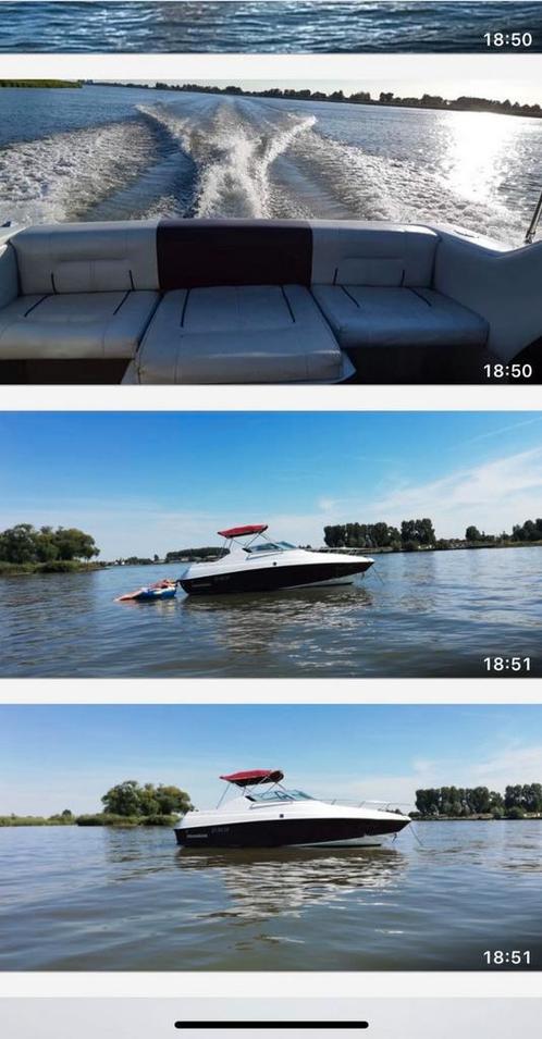 Crowline 210CCR 2002, Watersport en Boten, Speedboten, Zo goed als nieuw, 6 meter of meer, Benzine, 200 pk of meer, Polyester