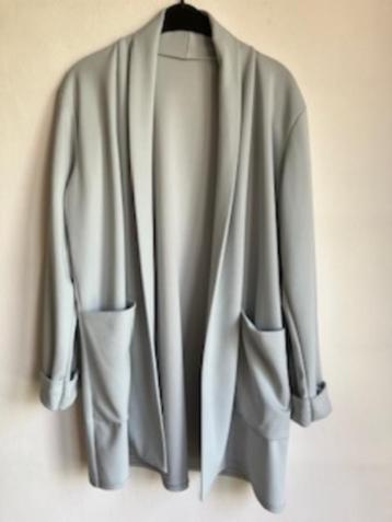 Lichtblauwe blazer - maat 46/48 - soepele stof - Italy Moda beschikbaar voor biedingen