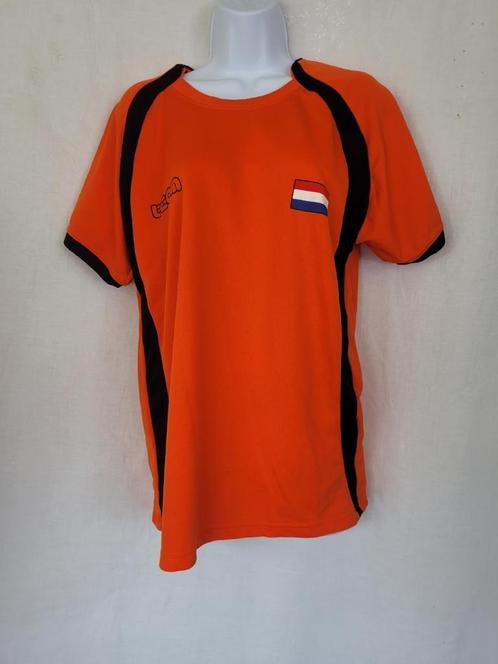 Oranje heren t-shirt mt L merk Body Zone, Kleding | Heren, T-shirts, Zo goed als nieuw, Maat 52/54 (L), Oranje, Ophalen of Verzenden