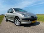 Peugeot 206 1.4 X-line 3D 2004 Grijs met jaar APK, Voorwielaandrijving, 4 cilinders, Origineel Nederlands, Particulier