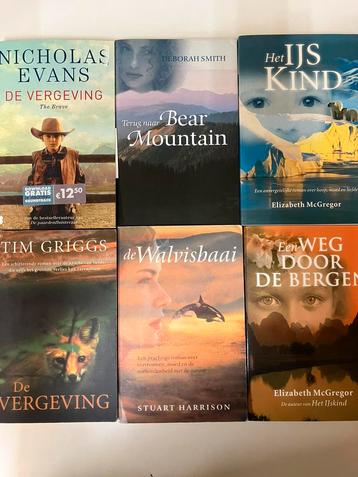 6 boeken 1 koop. Romans, avontuur, liefde, literatuur beschikbaar voor biedingen