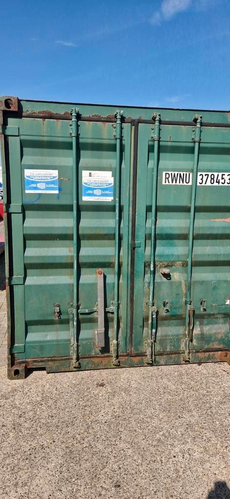 Te koop container containers 20ft zeecontainer 2 stuks, Doe-het-zelf en Verbouw, Overige Doe-het-zelf en Verbouw, Gebruikt, Ophalen