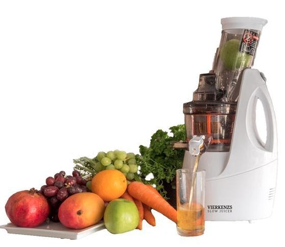 Slowjuicer Vierkenzs, Witgoed en Apparatuur, Juicers, Nieuw, Slowjuicer, Elektrisch, Verzenden