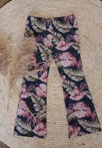 Nieuwe handmade flared broek met bladeren print, alle maten, Nieuw, Meisje, Ophalen of Verzenden, Broek