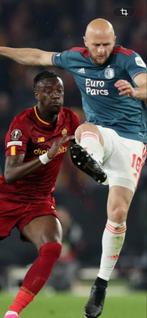 GEZOCHT Feyenoord uitshirt 2022-23 Europees, Ophalen of Verzenden, Gedragen, Maat 48/50 (M), Blauw