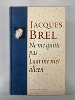 Jaques brel laat me niet alleen boek, Verzenden, Zo goed als nieuw