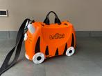 Trunki Ride-on koffer tijger, Hard kunststof, Minder dan 50 cm, Ophalen of Verzenden, Zo goed als nieuw