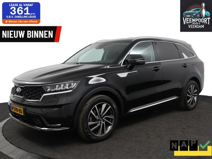 Kia Sorento 1.6 T-GDI Hybrid 2WD 5p. Trehaak CARPLAY CAMERA, Auto's, Kia, Bedrijf, Te koop, Sorento, ABS, Achteruitrijcamera, Adaptive Cruise Control