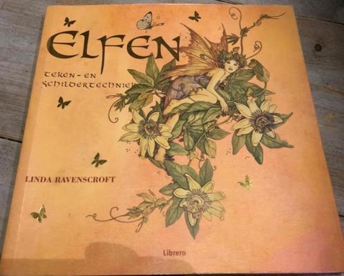 Teken- en schilderkunst van Elfen door Linda Ravenscroft, Hobby en Vrije tijd, Tekenen, Zo goed als nieuw, Boek of Gids, Ophalen of Verzenden