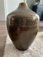 Mooie goud-bruin kleurige vaas, Light&Living, Ophalen, Overige materialen, Overige kleuren, Zo goed als nieuw