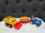 Plymobil tractor met aanhanger en graagmachine, Kinderen en Baby's, Ophalen of Verzenden, Zo goed als nieuw