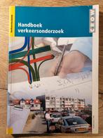 Handboek verkeersonderzoek / CROW Publicatie 248, Boeken, Studieboeken en Cursussen, Ophalen of Verzenden, Beta, Gelezen, HBO