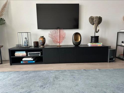 TV meubel custom made 2.60 breed, Huis en Inrichting, Kasten | Televisiemeubels, Zo goed als nieuw, Minder dan 100 cm, 25 tot 50 cm