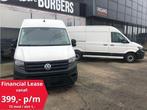 Volkswagen Crafter 2.0 TDI L3H3 Navi, Apple Carplay, Leder,, Auto's, Voorwielaandrijving, Gebruikt, 4 cilinders, Wit