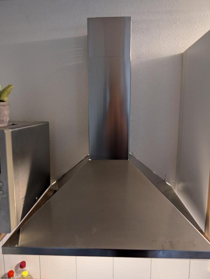 Afzuigkap ikea, Witgoed en Apparatuur, Afzuigkappen, Zo goed als nieuw, Vrijstaand, Overige typen, 200 tot 400 m³ per uur, Recirculatie