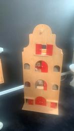 Speelgoed! Houten pakhuis met veel meubilair! Erg gewild!, Ophalen of Verzenden, Zo goed als nieuw, Meubelstuk of Keukentje