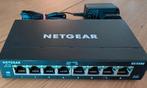Netgear GS308E 8-poorts switch, Computers en Software, Netwerk switches, Ophalen of Verzenden, Zo goed als nieuw
