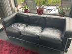 Design 3 zits bank Cassina LC2  Le Corbusier, Ophalen, Minder dan 75 cm, 150 tot 200 cm, Driepersoons