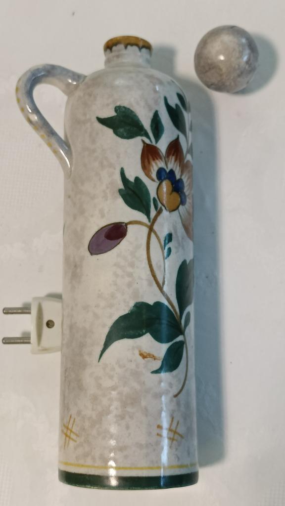 Jeneverkruik Gouda Holland 3241 met bloem, Antiek en Kunst, Antiek | Keramiek en Aardewerk, Ophalen of Verzenden