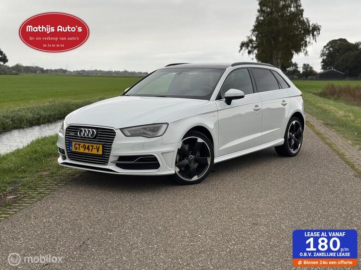 Audi A3 Sportback 1.4 e-tron PHEV Ambition Pro Line plus Net, Auto's, Audi, Bedrijf, Te koop, A3, ABS, Airbags, Airconditioning