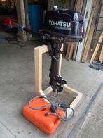 Mooie 5 pk Tohatsu 4 takt buitenboordmotor, Watersport en Boten, Buiten- en Binnenboordmotoren, Ophalen, Zo goed als nieuw, Benzine