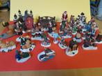 27 kerstdorp figuurtjes/ items/ poppetjes, Diversen, Kerst, Ophalen of Verzenden, Zo goed als nieuw