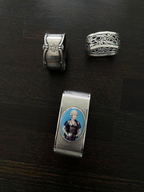 Servetring zilver, Antiek en Kunst, Antiek | Goud en Zilver, Zilver, Ophalen of Verzenden