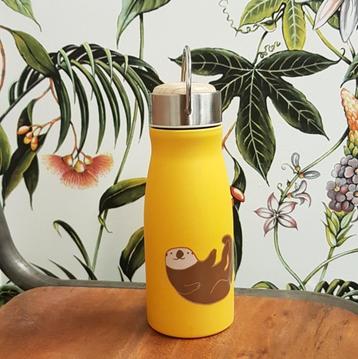 Partij gele The Zoo thermo drinkflessen 300ML beschikbaar voor biedingen