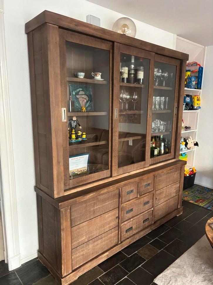 Henders & Hazel Buffetkast - Stijlvol en Praktisch!, Huis en Inrichting, Kasten | Buffetkasten, Gebruikt, 200 cm of meer, 25 tot 50 cm