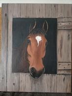 Paardenportret Schilderij 40-50 cm, Antiek en Kunst, Kunst | Schilderijen | Modern, Ophalen of Verzenden