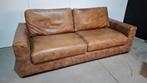 Lederen bank 3 zits Rockefeller, Huis en Inrichting, Banken | Bankstellen, Ophalen, Zo goed als nieuw, 75 tot 100 cm, 200 tot 250 cm