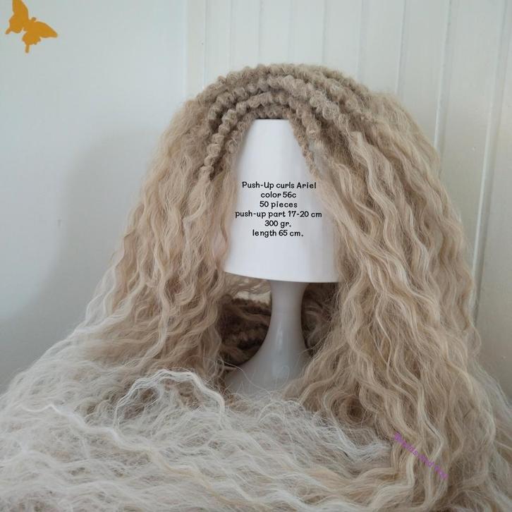 Curls, Push-Up curls Ariel , nieuwe., Sieraden, Tassen en Uiterlijk, Uiterlijk | Haarverzorging, Nieuw, Ophalen of Verzenden