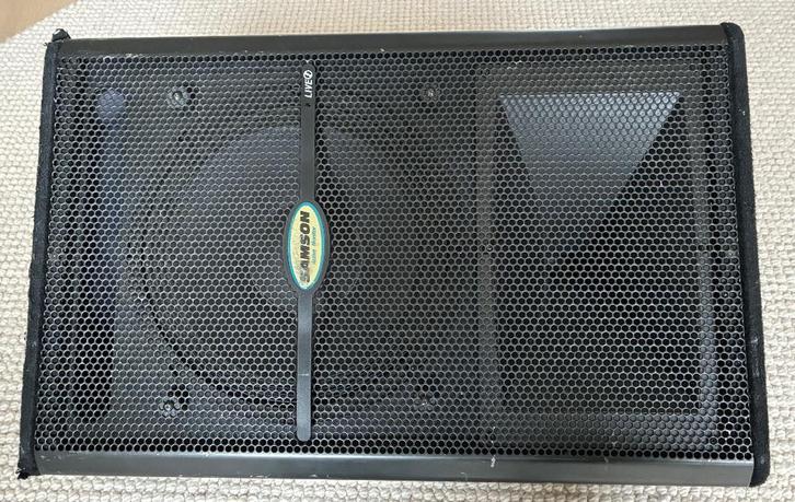 Actieve Vloermonitor 300W Samson L612M, Muziek en Instrumenten, Versterkers | Keyboard, Monitor en PA, Gebruikt, Monitor(versterker)