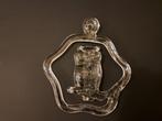 Raamhanger glas uil, Antiek en Kunst, Ophalen of Verzenden
