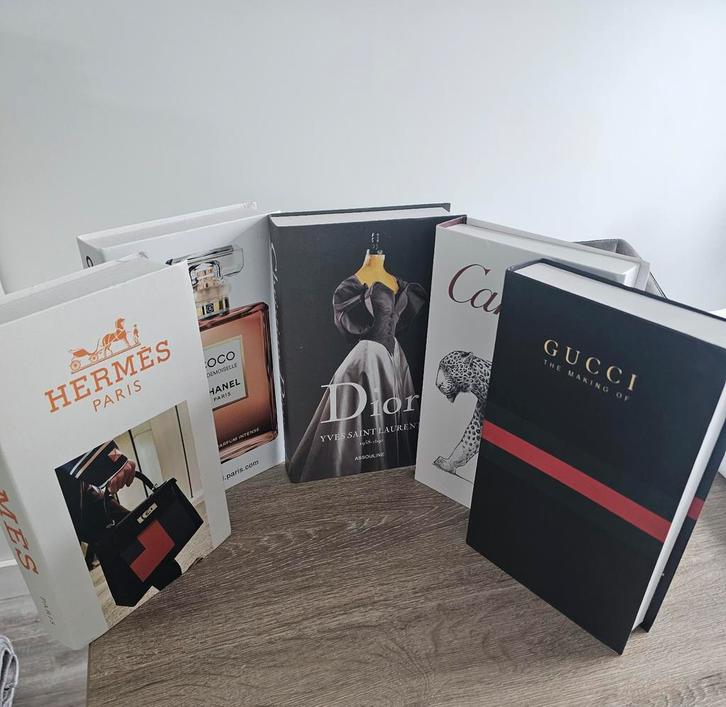 Luxe Decoratieve Boeken Set - 5 Stuks, Boeken, Kunst en Cultuur | Fotografie en Design, Nieuw, Overige onderwerpen, Ophalen