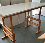 Tekentafel in hoogte verstelbaar, Doe-het-zelf en Verbouw, Tekentafels, Gebruikt, Minder dan 130 cm, Ophalen of Verzenden