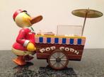 Vintage Popcorn Vendor Duck Japan oud blikken speelgoed fift, Ophalen