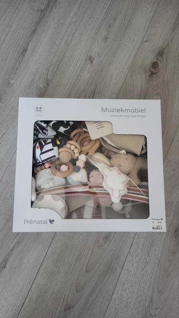 Prenatal Muziekmobiel - Nieuwstaat, Kinderen en Baby's, Speelgoed | Babyspeelgoed, Zo goed als nieuw, Mobiel, Met geluid, Ophalen