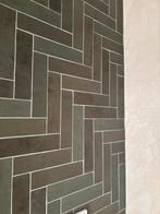 Revoir tegels emeraude groen - ca 1,20m2 - 6,2 x 25 cm- 3 ds, Ophalen, Minder dan 5 m², Wandtegels, Keramiek