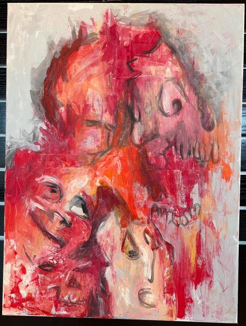 Don Kosta “Depression” 2018 - 80x60cm, Antiek en Kunst, Kunst | Schilderijen | Modern, Ophalen