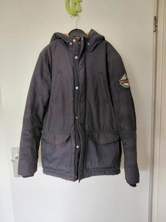 WE parka jongen 158, Kinderen en Baby's, Kinderkleding | Maat 158, Gebruikt, Jongen, Jas, Ophalen of Verzenden