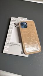 iDeal of Sweden Leather Warm Beige Croco for iPhone 13/14/15, IPhone 13, Nieuw, Hoesje of Tasje, Ophalen of Verzenden
