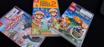 Nintendo Switch Games beschikbaar voor biedingen