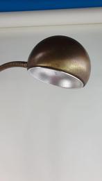 Bronzen vloerlamp met buigbare halogeen spot. 130 cm. S35, Tweedehands verkoop, Tweedehands verkoop, Gebruikt, Ophalen of Verzenden